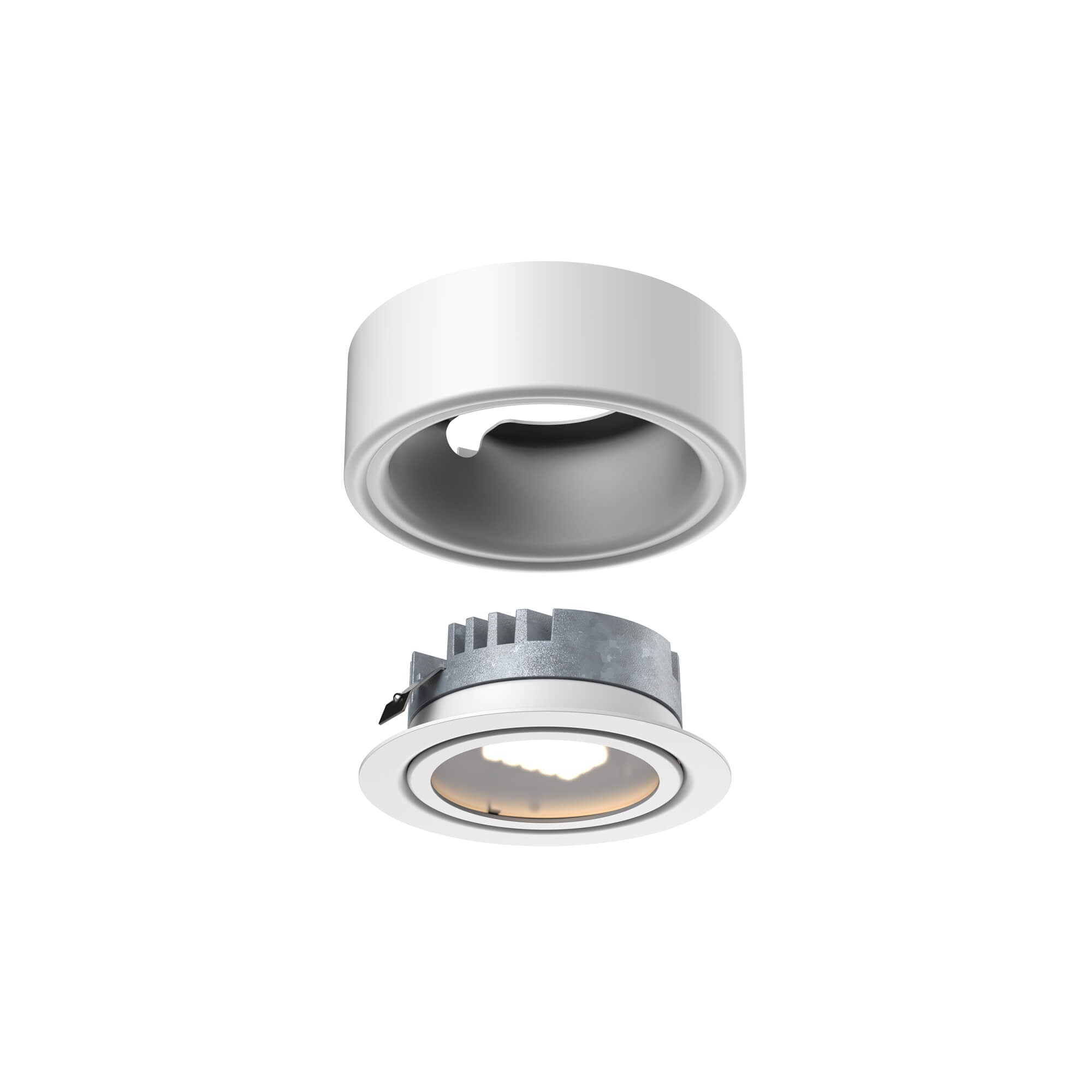 2-in-1 LED puck, 5CCT