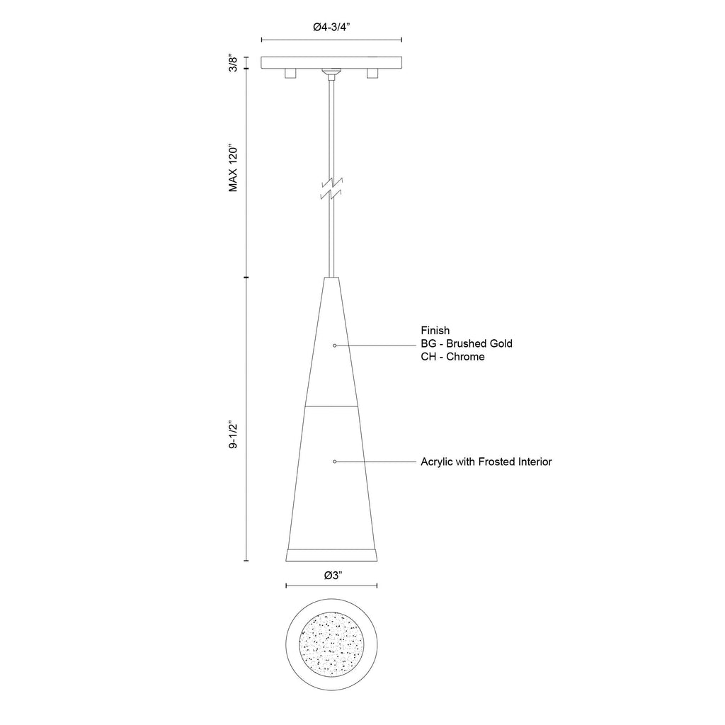 Malabar 3-Light Pendant