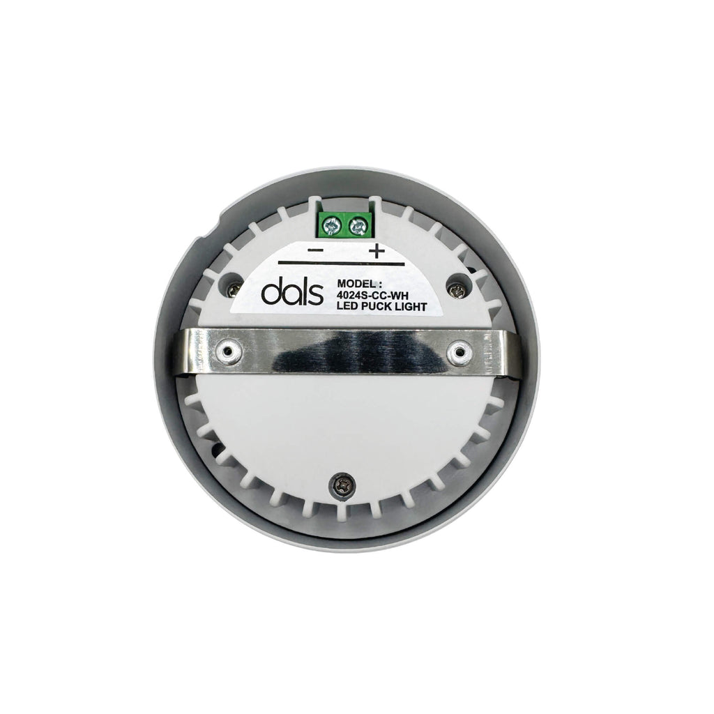 Puck 24v, surface mounted - Black