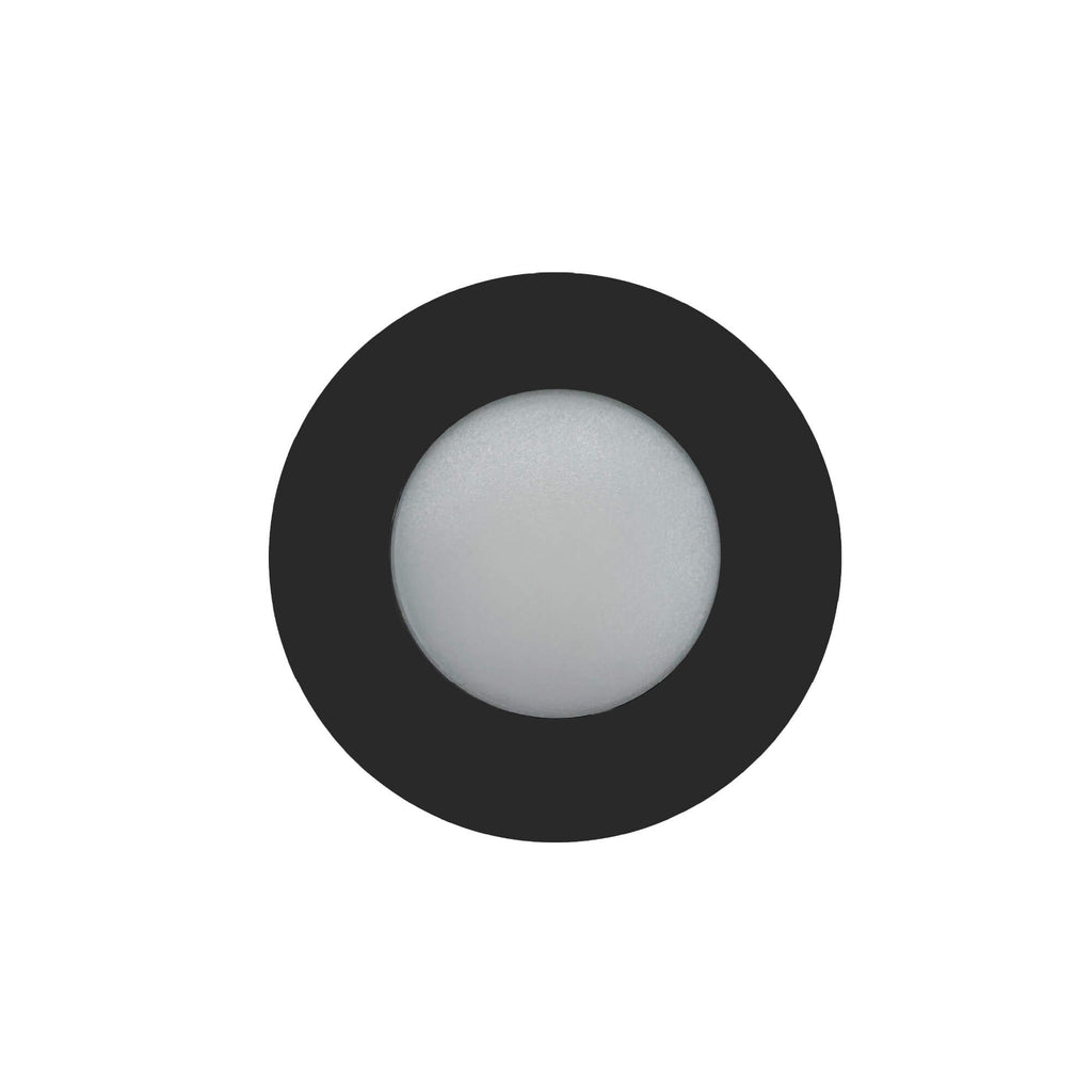 Puck 24v, surface mounted - Black
