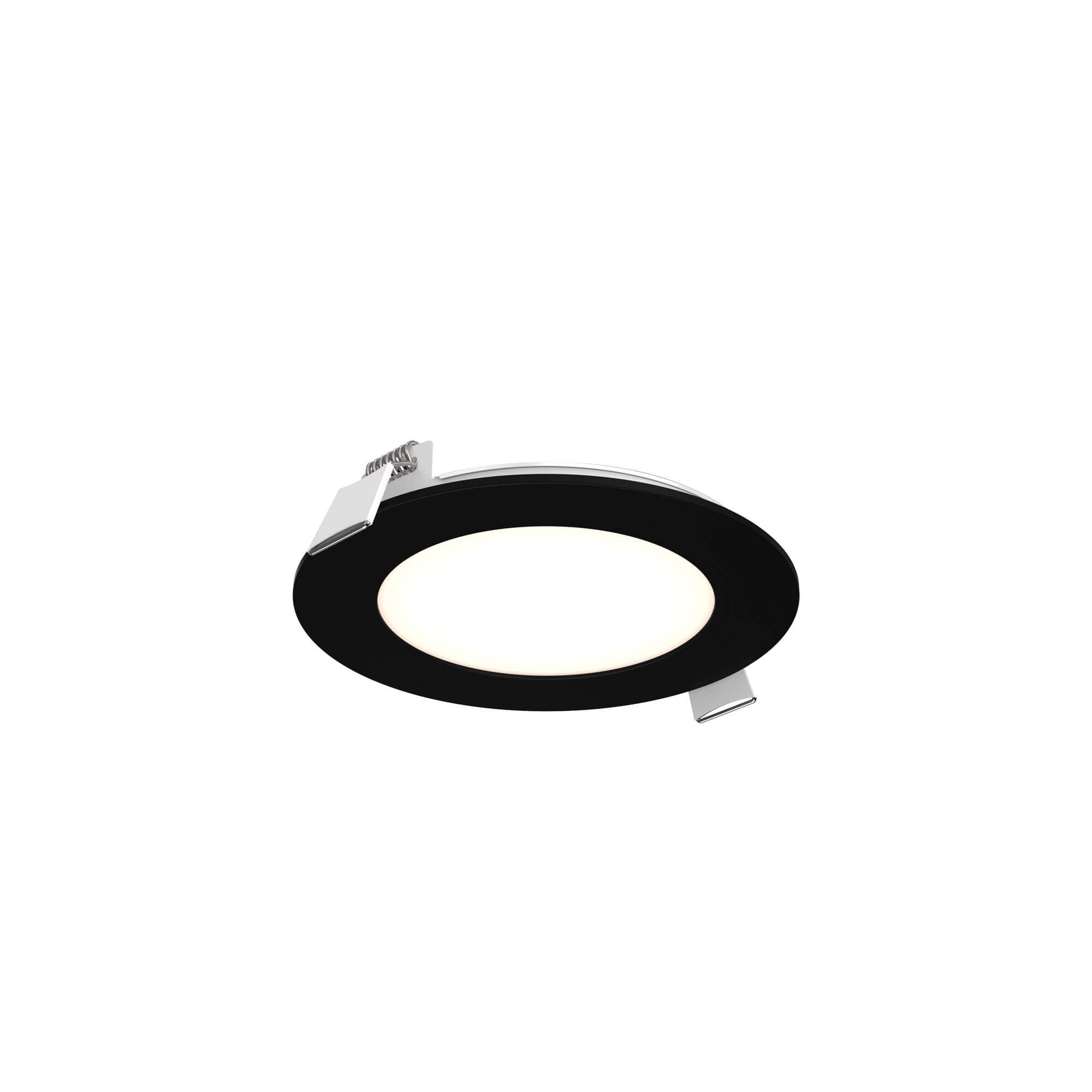 Multi CCT Slim Round Recessed Panel Light - universal 120V-347V, 0-10V dimming