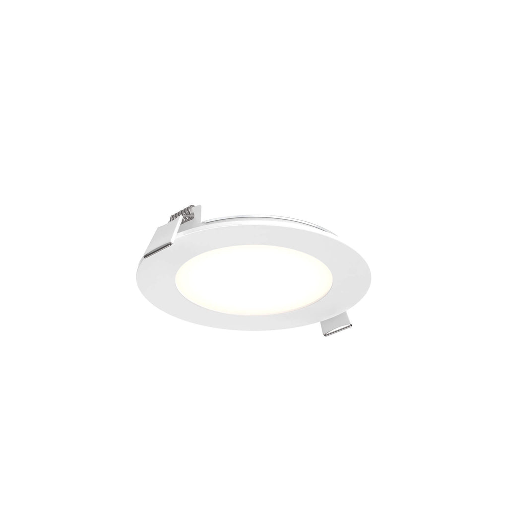 Multi CCT Slim Round Recessed Panel Light - universal 120V-347V, 0-10V dimming