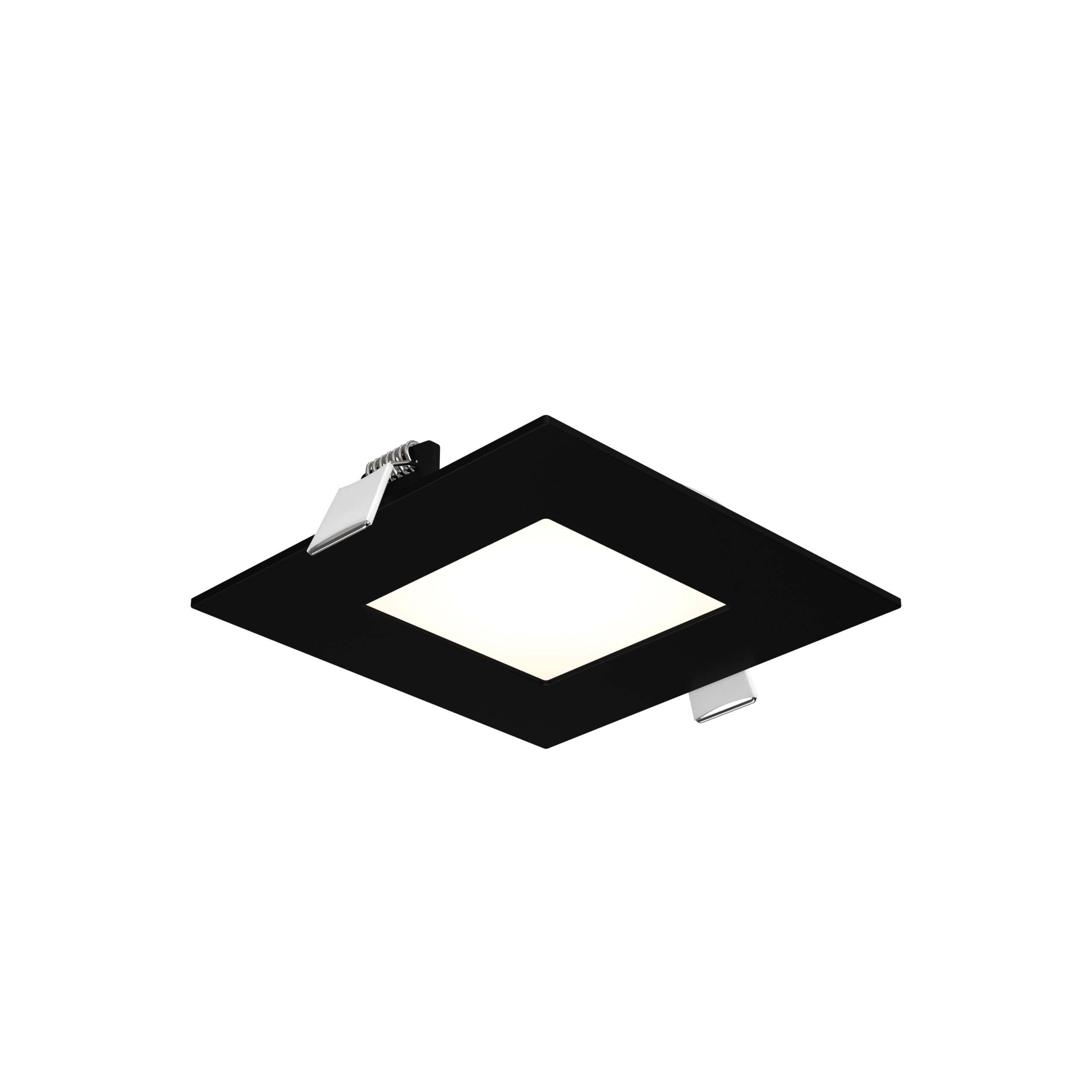 Multi CCT Slim Square Recessed Panel Light - universal 120V-347V, 0-10V dimming