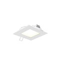 5004SQ-CC – Multi CCT Slim Square Recessed Panel Light – Blanc / White