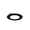 5006-CC – Multi CCT Slim Round Recessed Panel Light – Noir / Black