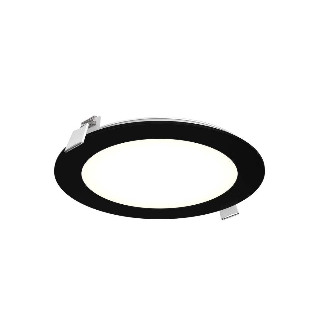 Multi CCT Slim Round Recessed Panel Light - universal 120V-347V, 0-10V dimming