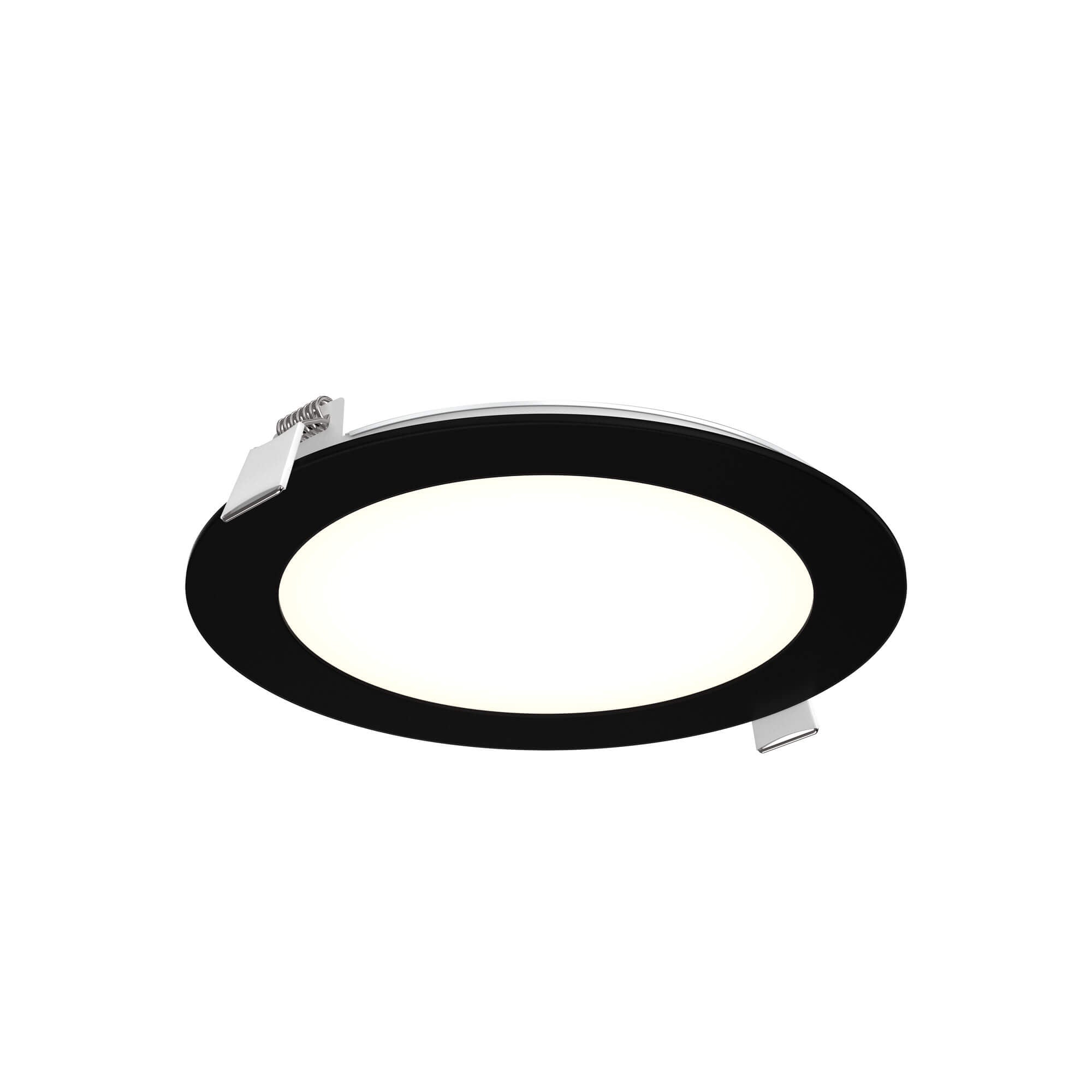Multi CCT Slim Round Recessed Panel Light - universal 120V-347V, 0-10V dimming
