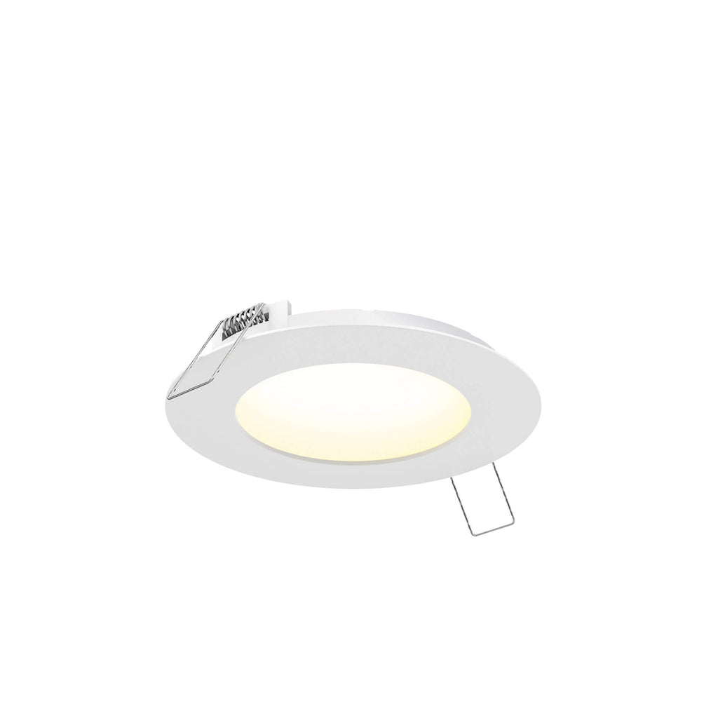 5006-CC – Multi CCT Slim Round Recessed Panel Light – Blanc / White