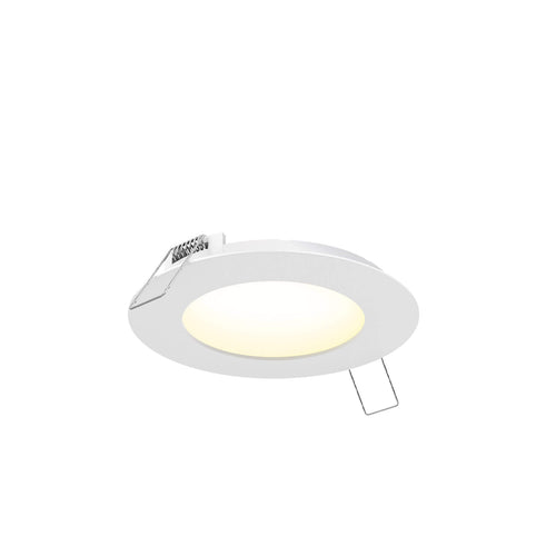 5006-CC – Multi CCT Slim Round Recessed Panel Light – Blanc / White