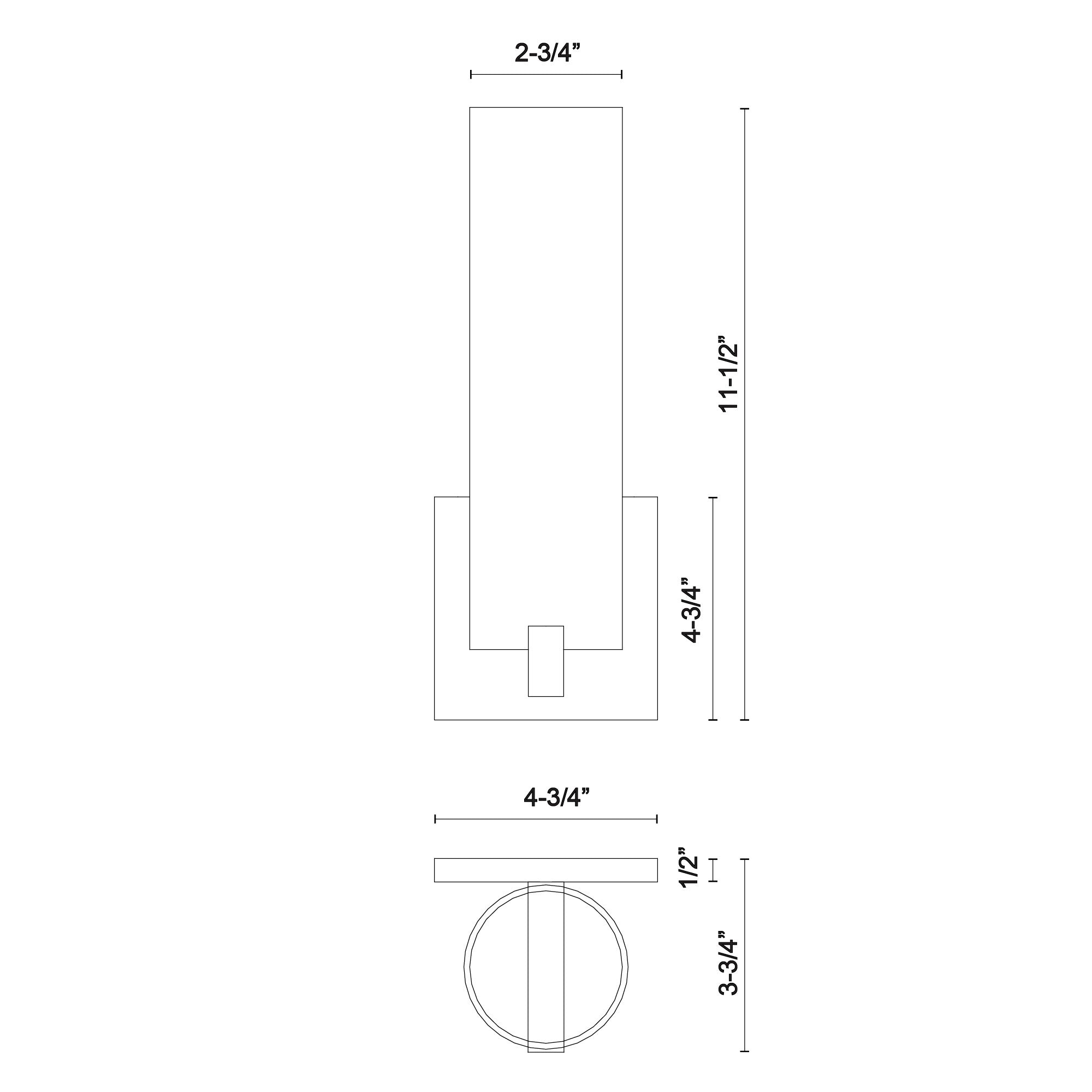 Elizabeth 12-in Wall Sconce