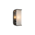 Abbott 10-in Wall/Vanity Light — Urban Bronze/Alabaster