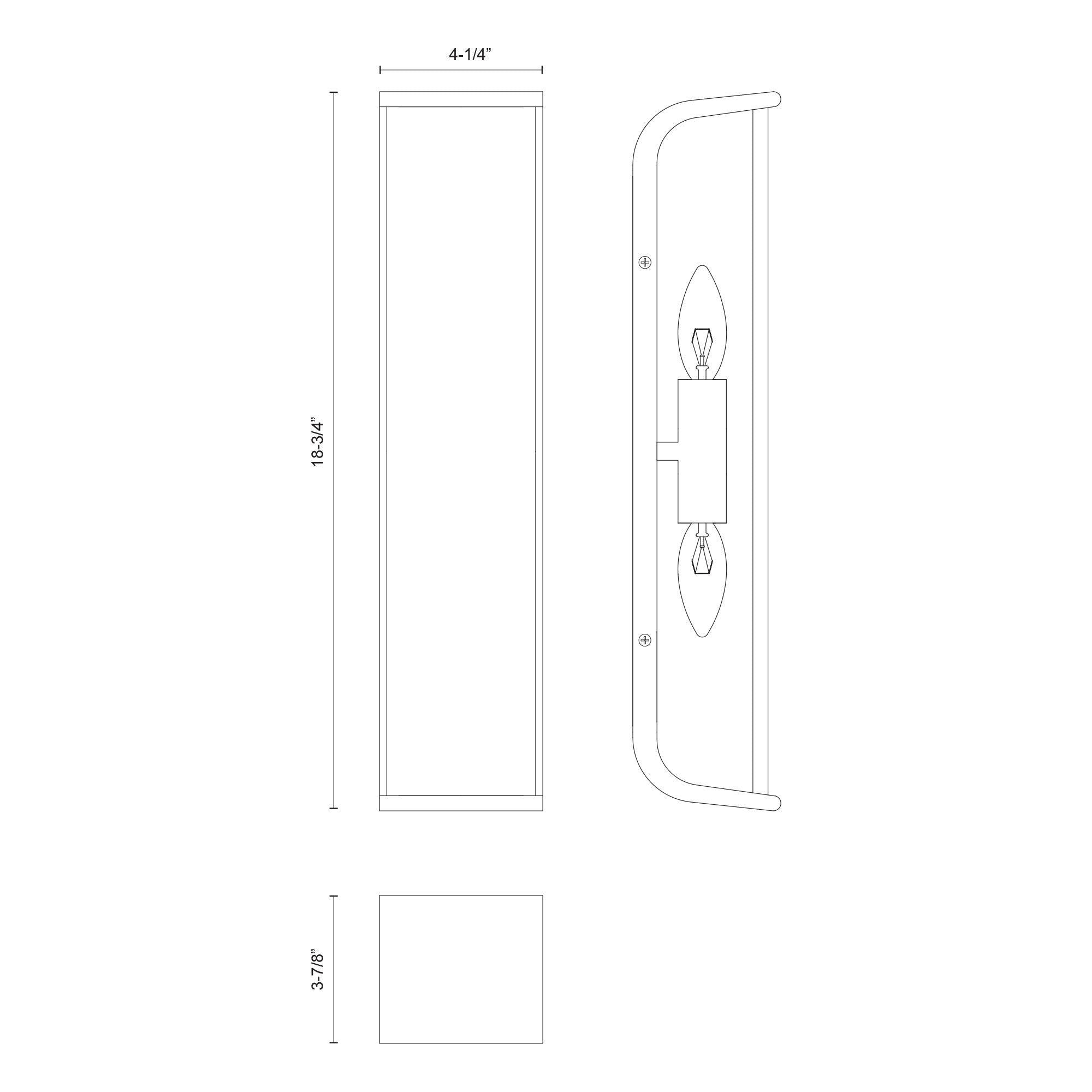 Abbott 19-in Wall/Vanity Light