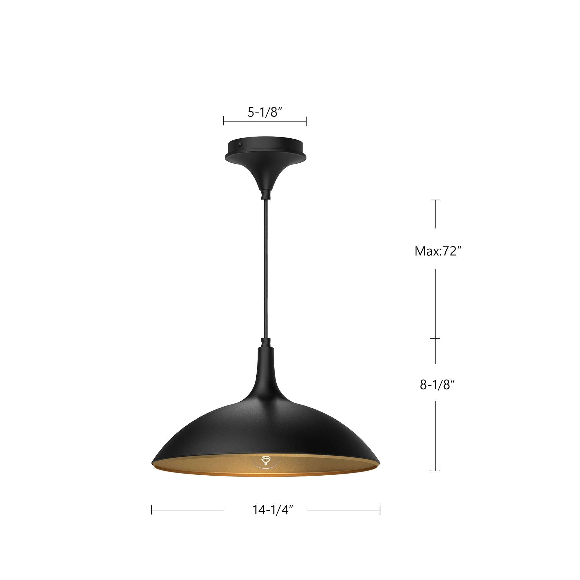 Abel 14-in Pendant