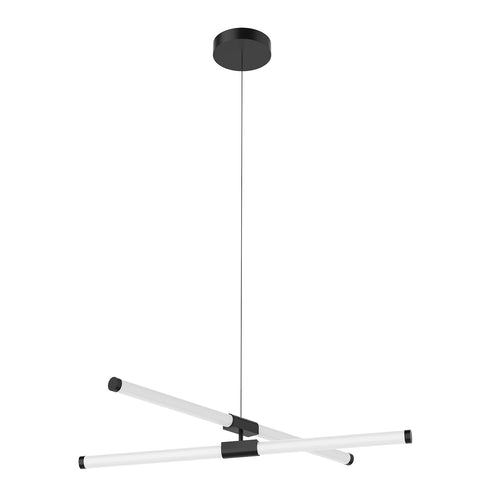 Akari 37-in Chandelier — Black