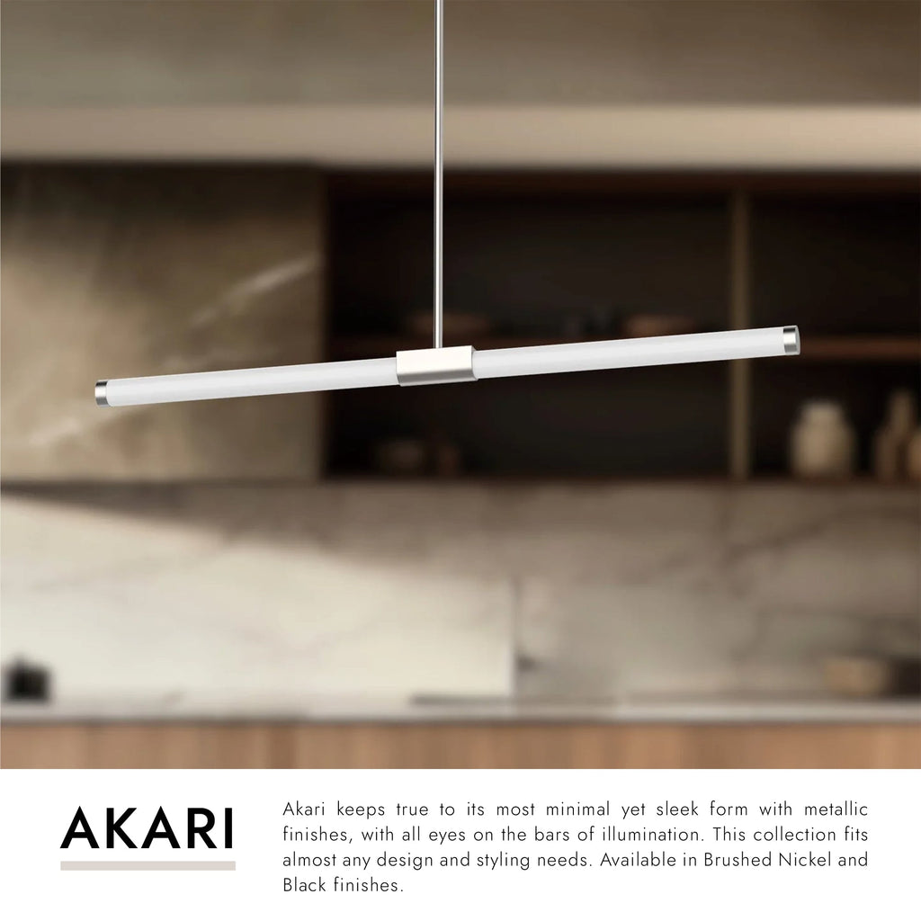 Akari 37-in Linear Pendant