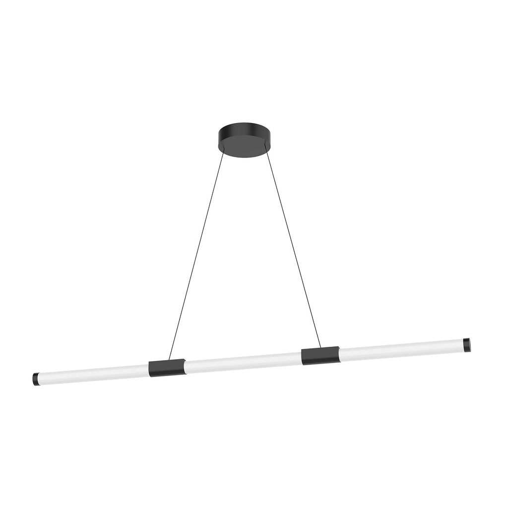 Akari 48-in Linear Pendant — Black [Universal Voltage]