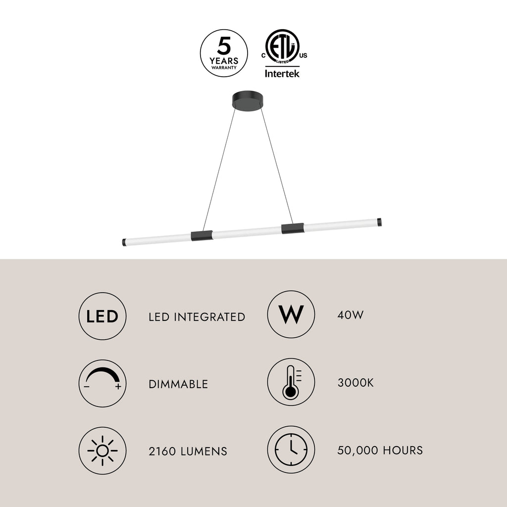 Akari 48-in Linear Pendant