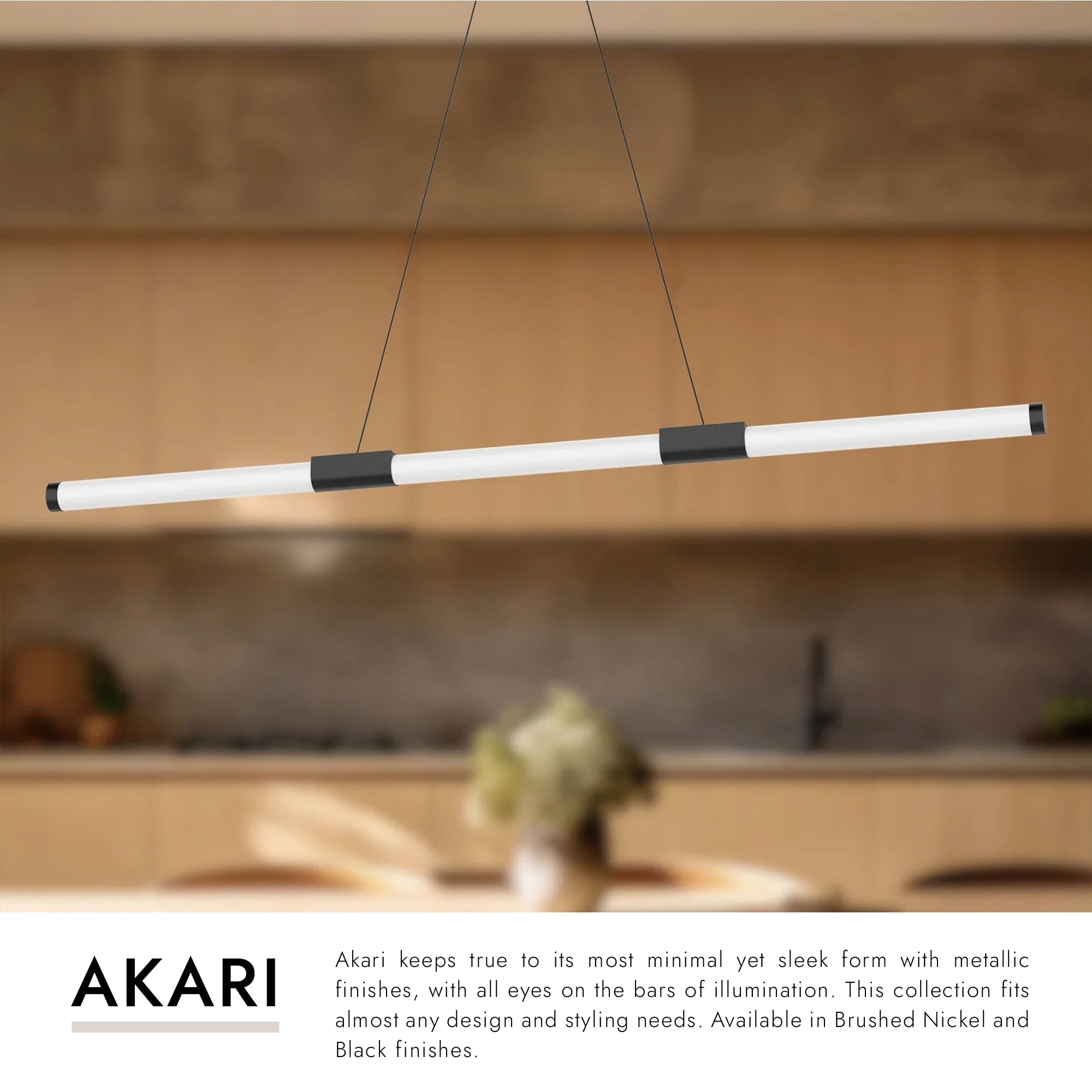 Akari 48-in Linear Pendant