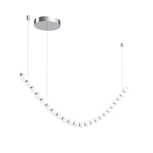Akoya 23 Light Chandelier — Chrome