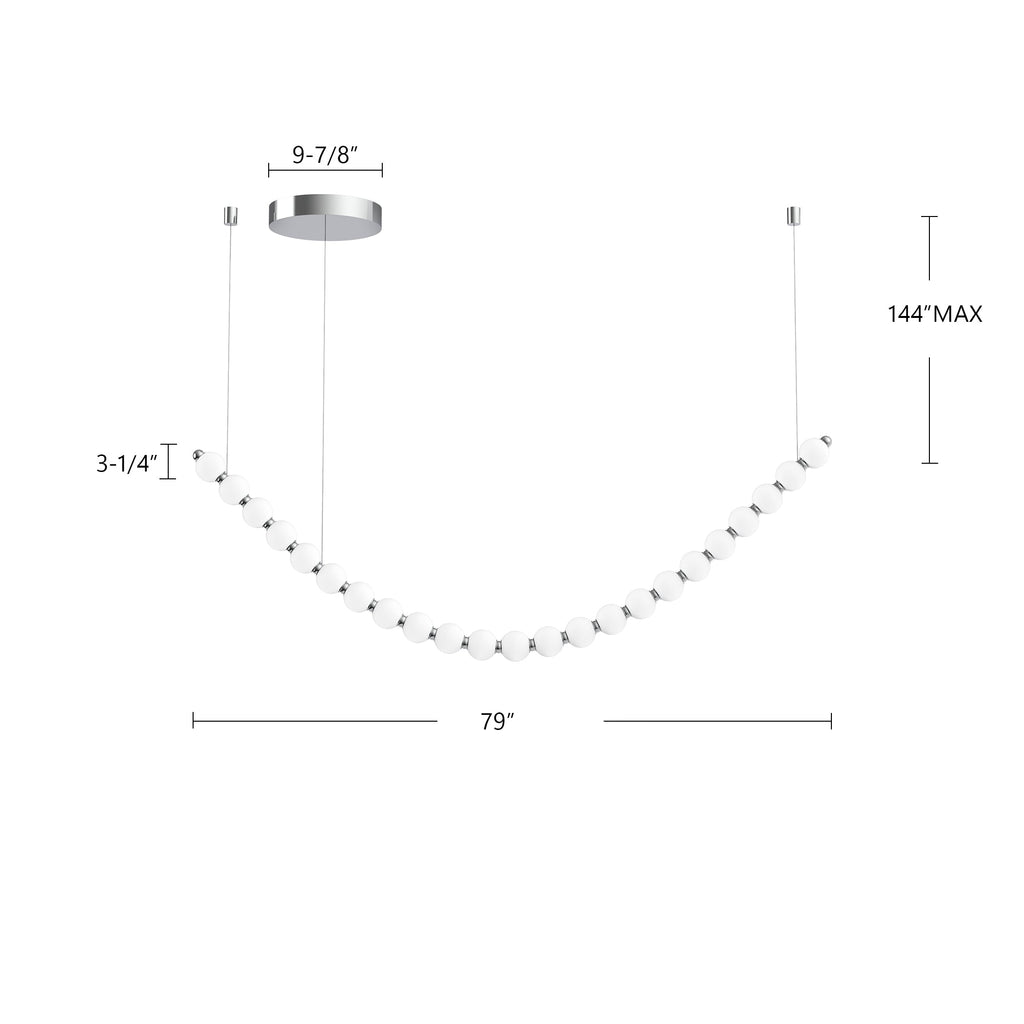 Akoya 23 Light Chandelier