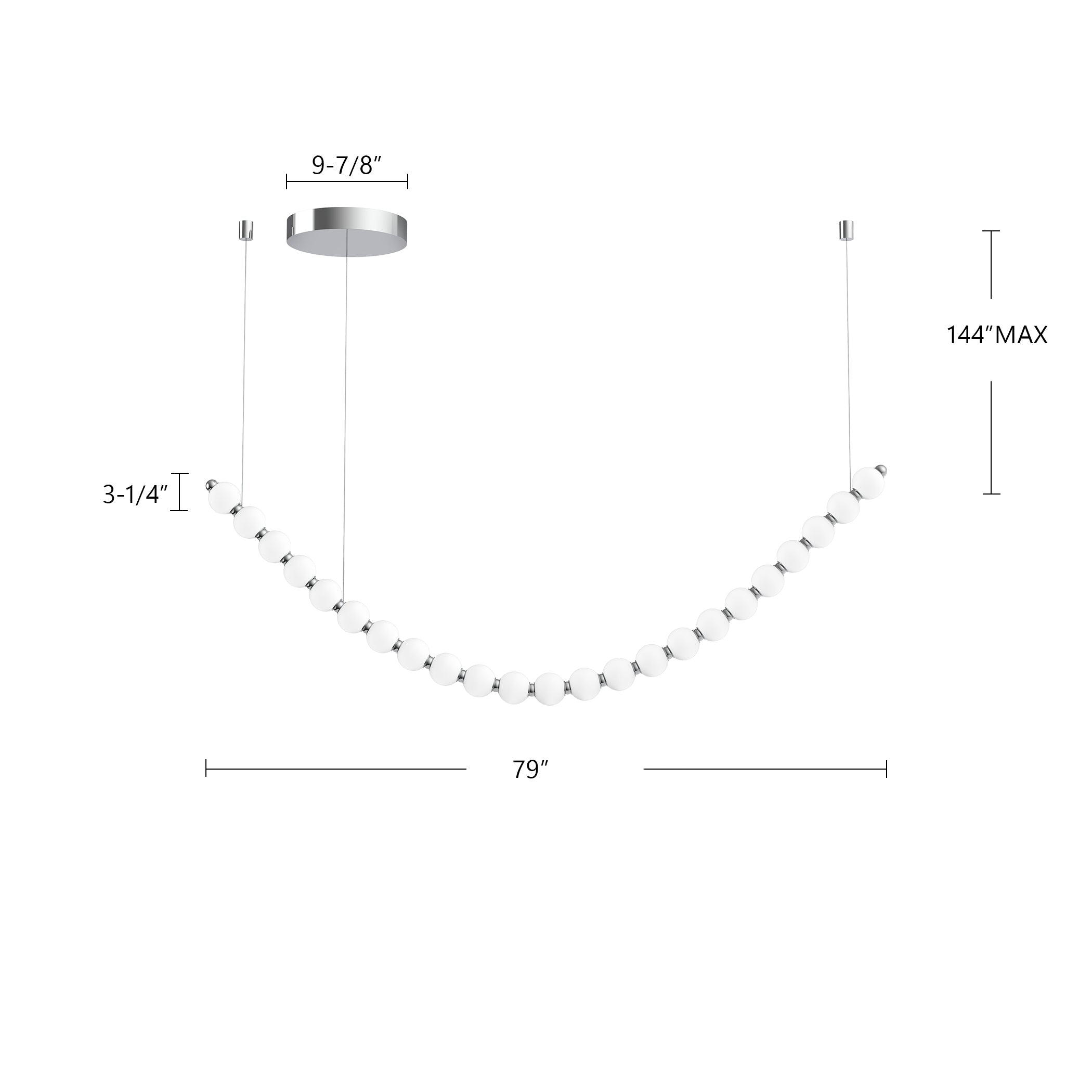 Akoya 23 Light Chandelier