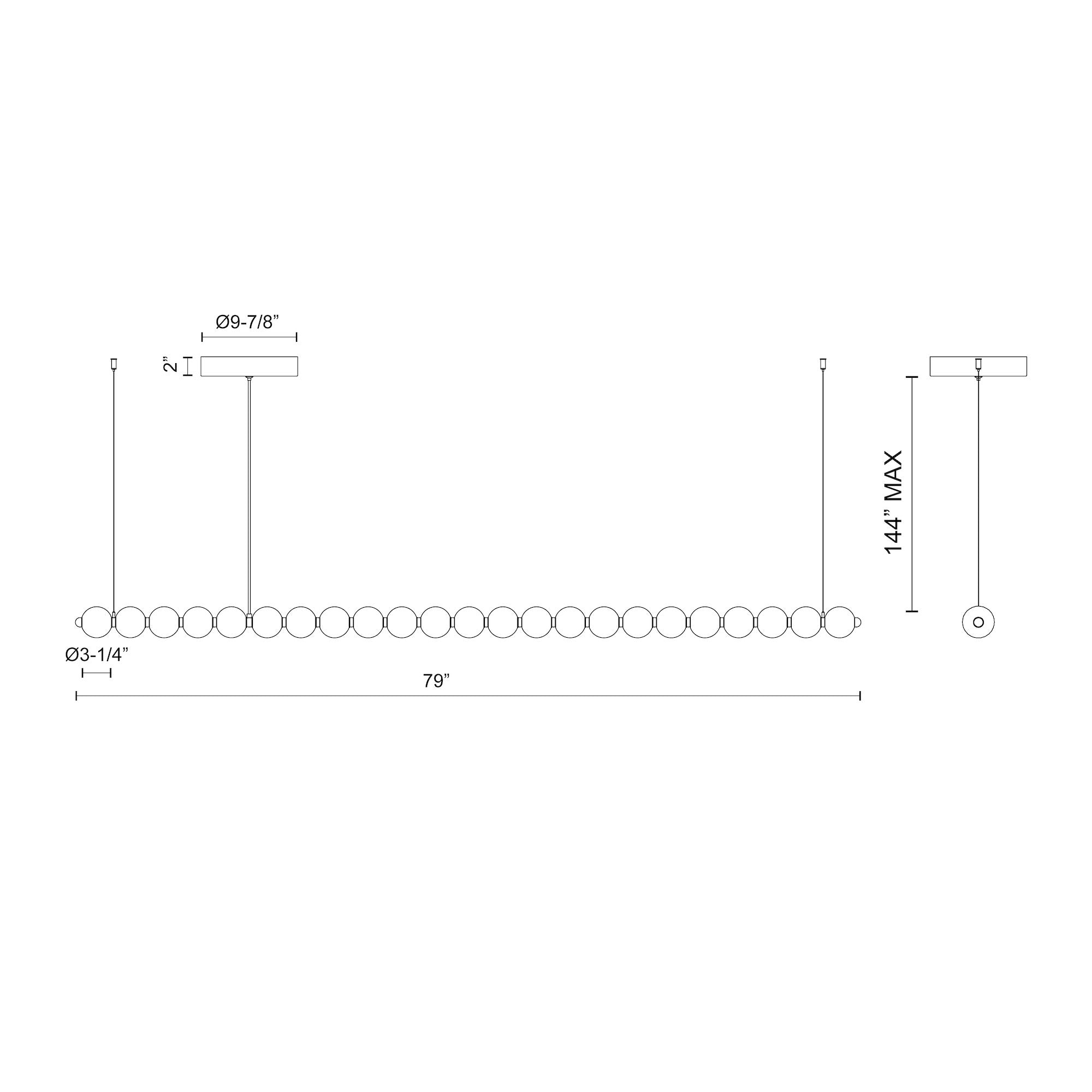 Akoya 23 Light Chandelier