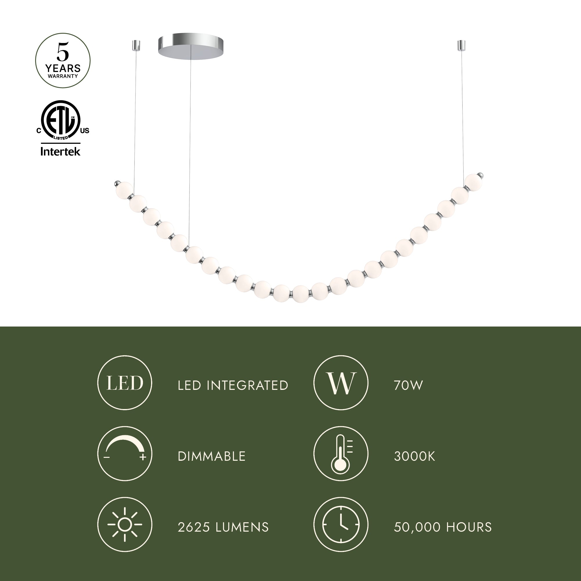 Akoya 23 Light Chandelier