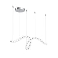 Akoya 29 Light Chandelier — Chrome