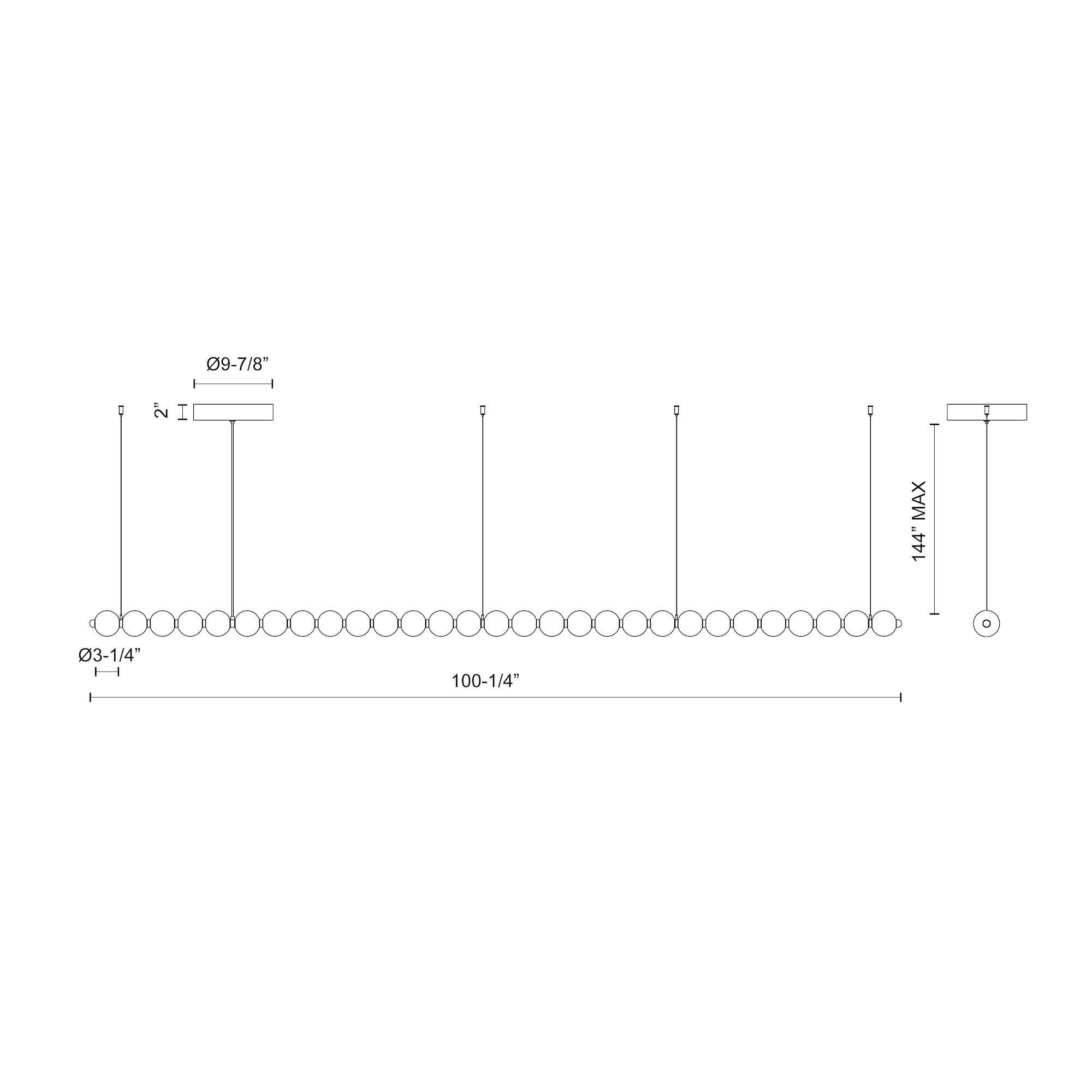 Akoya 29 Light Chandelier