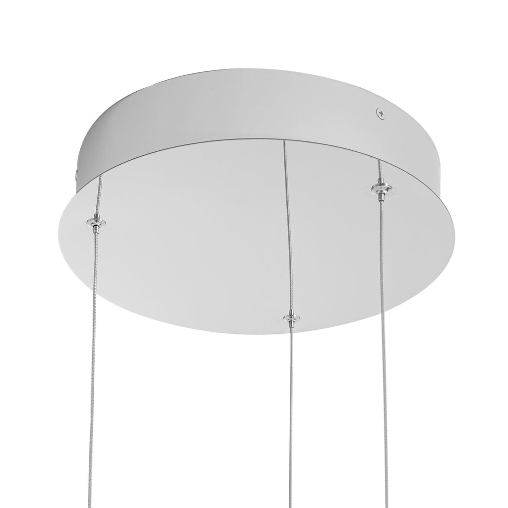 Akoya 54-in 3-Head Chandelier