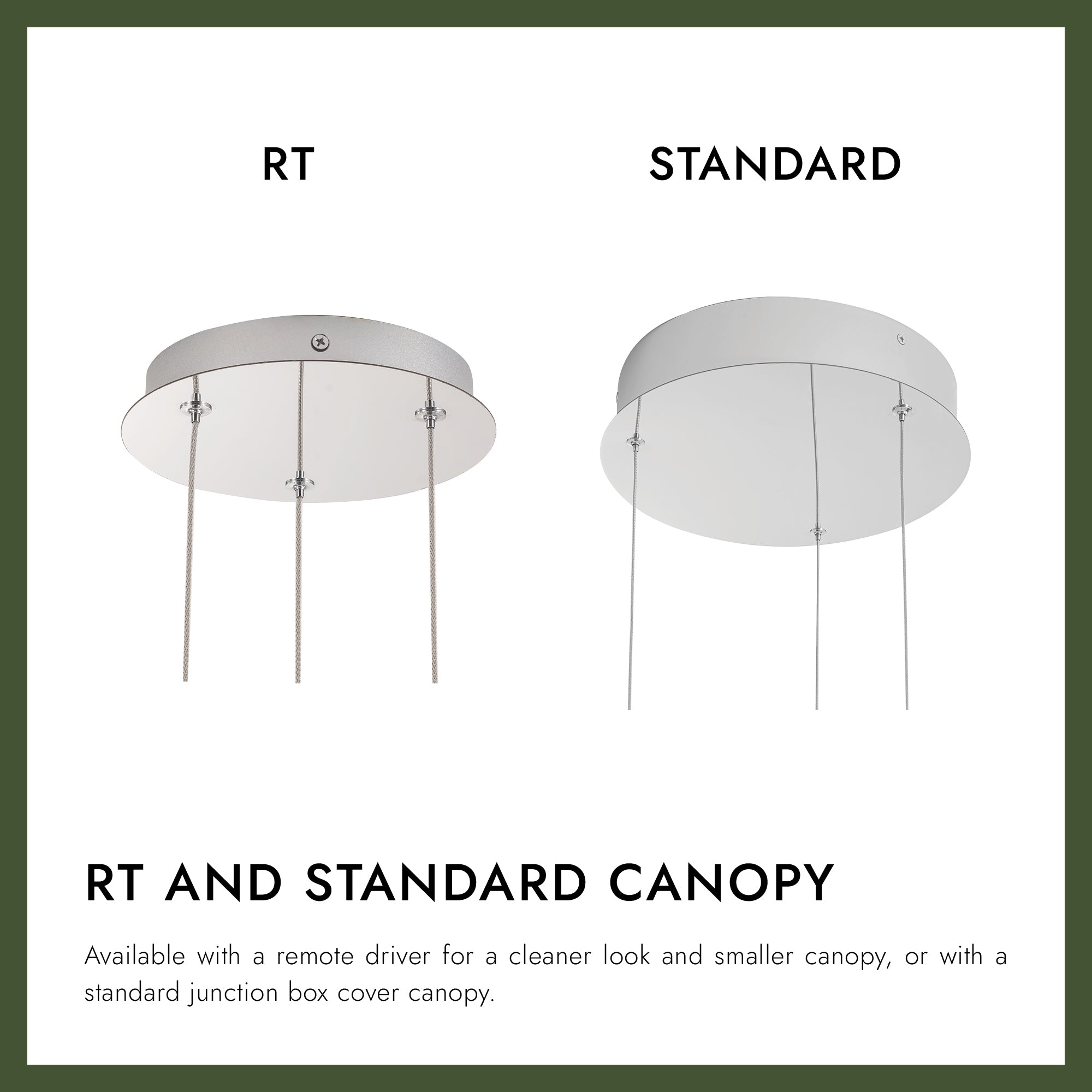 Akoya 54-in 3-Head Chandelier