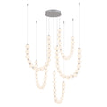 Akoya 54-in 5-Head Chandelier — Chrome [Universal Voltage and 0-10 Dimming]