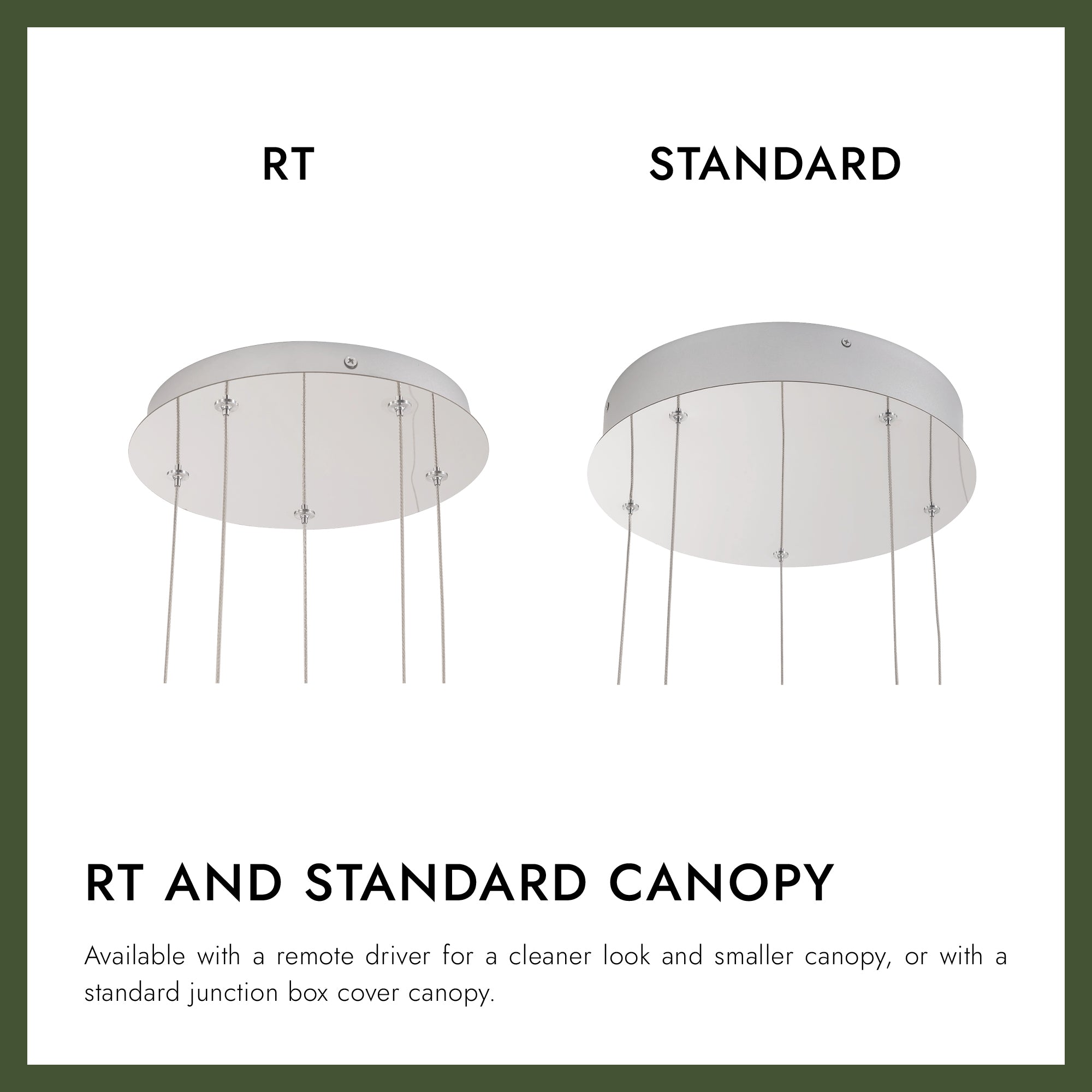 Akoya 54-in 5-Head Chandelier