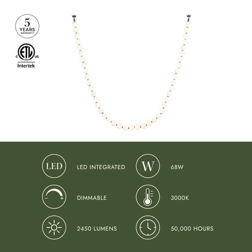 Akoya 12.5-ft Pendant