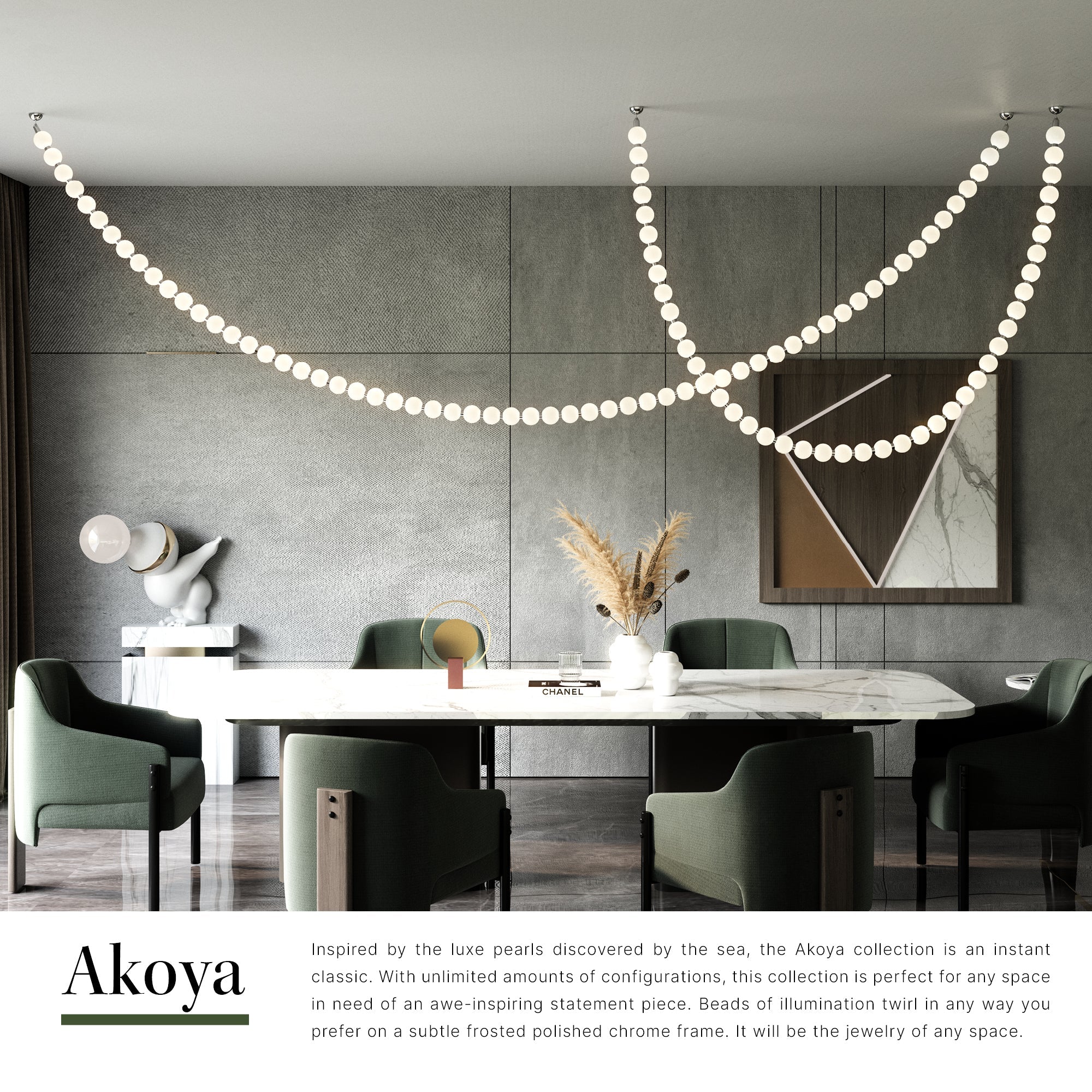 Akoya 12.5-ft Pendant