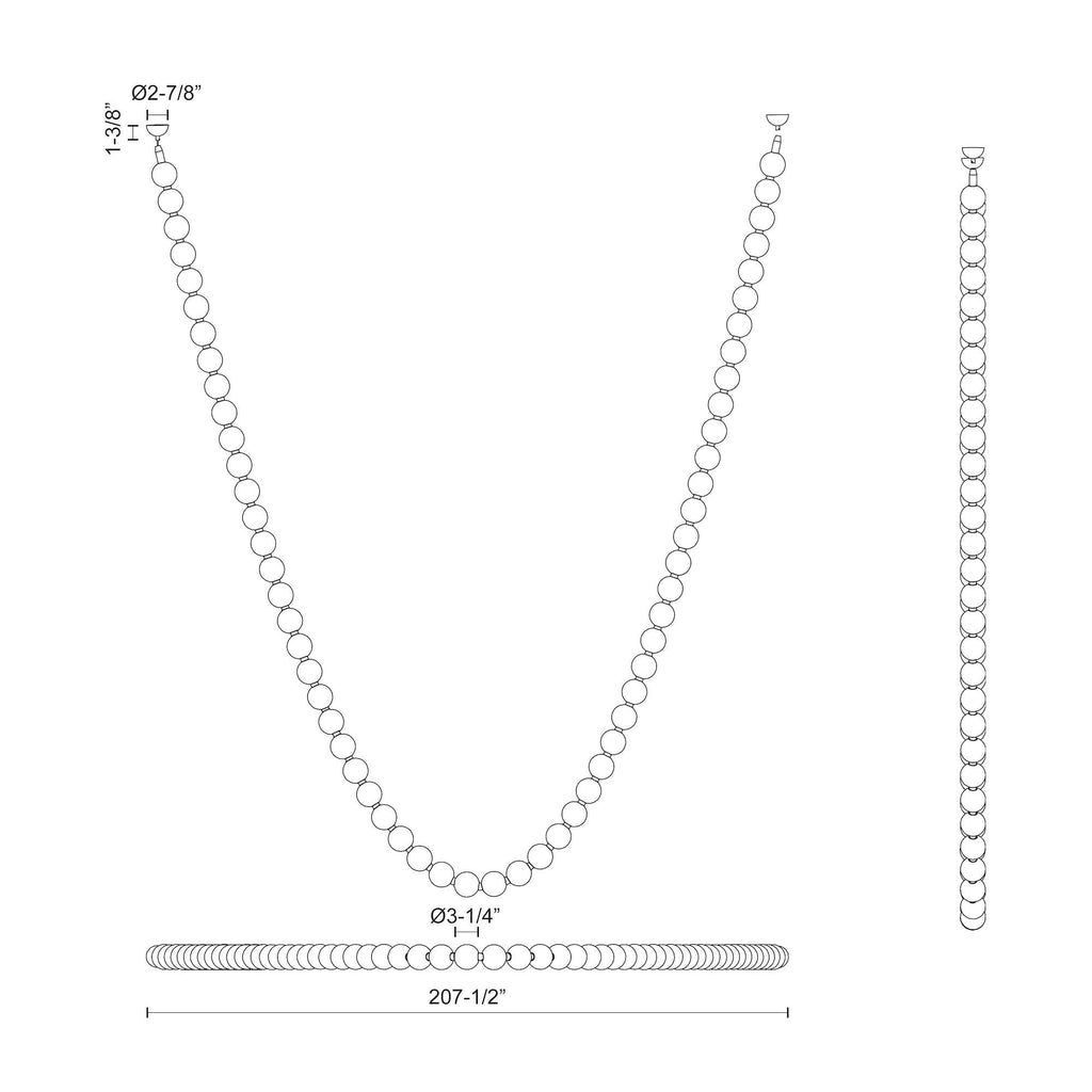 Akoya 17-ft Pendant