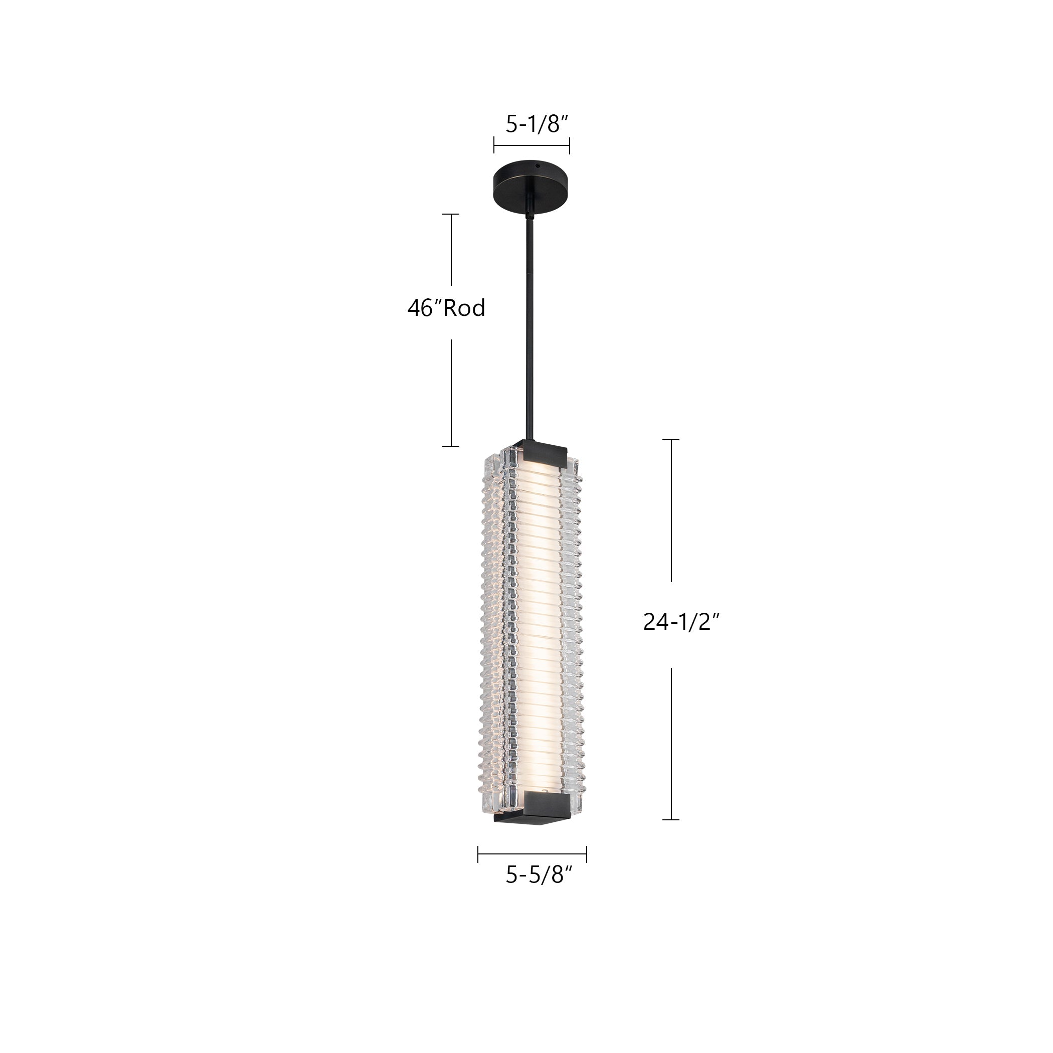 Alai 24-in Pendant