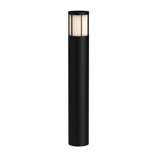 Alden 41-in Exterior Bollard — Black [Universal Voltage]