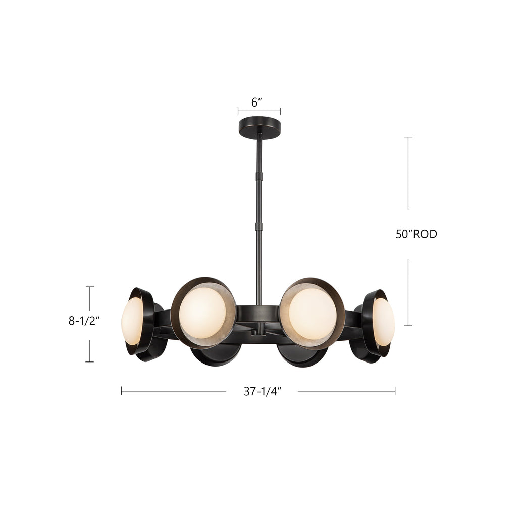 Alonso 37-in Chandelier