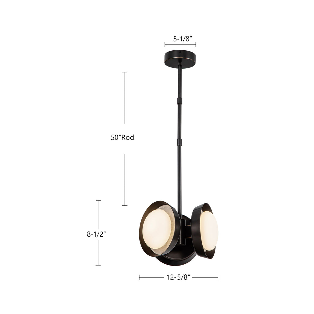 Alonso 13-in Pendant