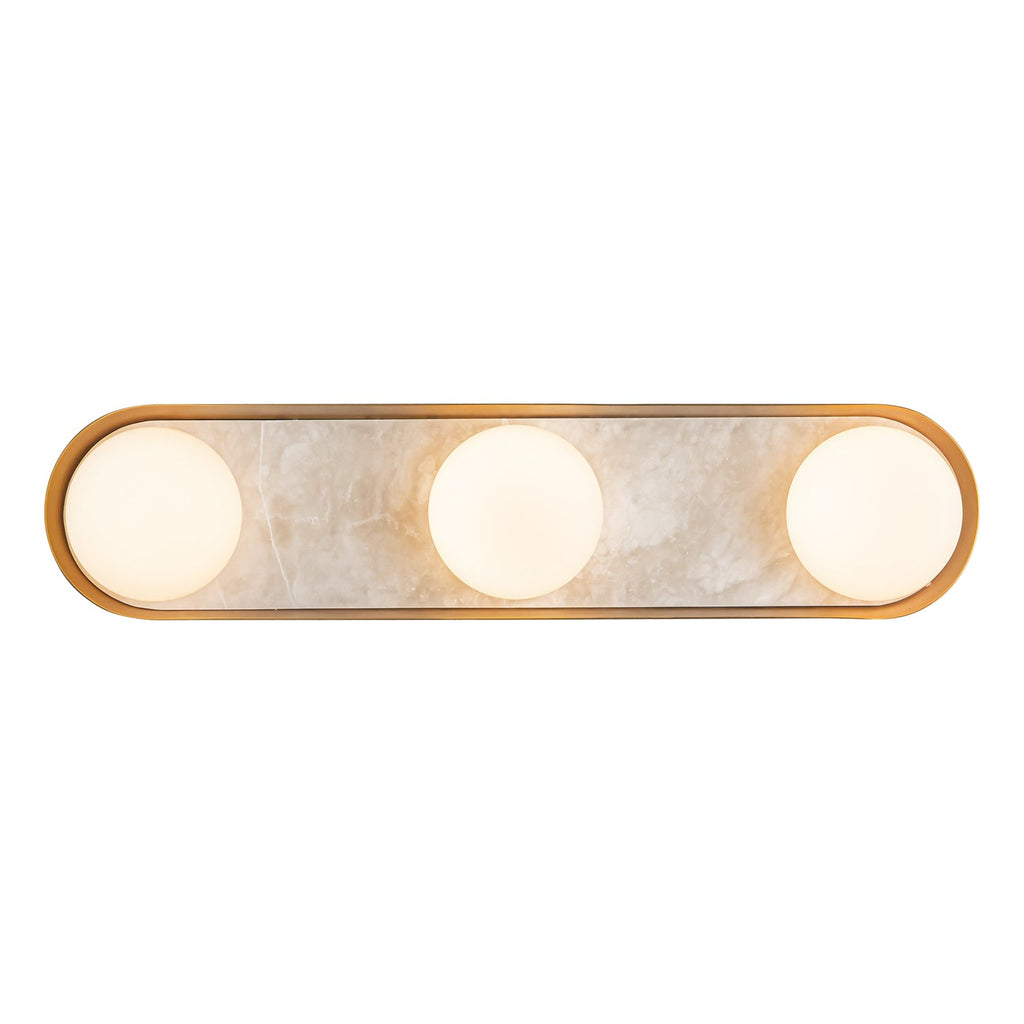 Alonso 23-in Wall/Vanity Light — Vintage Brass