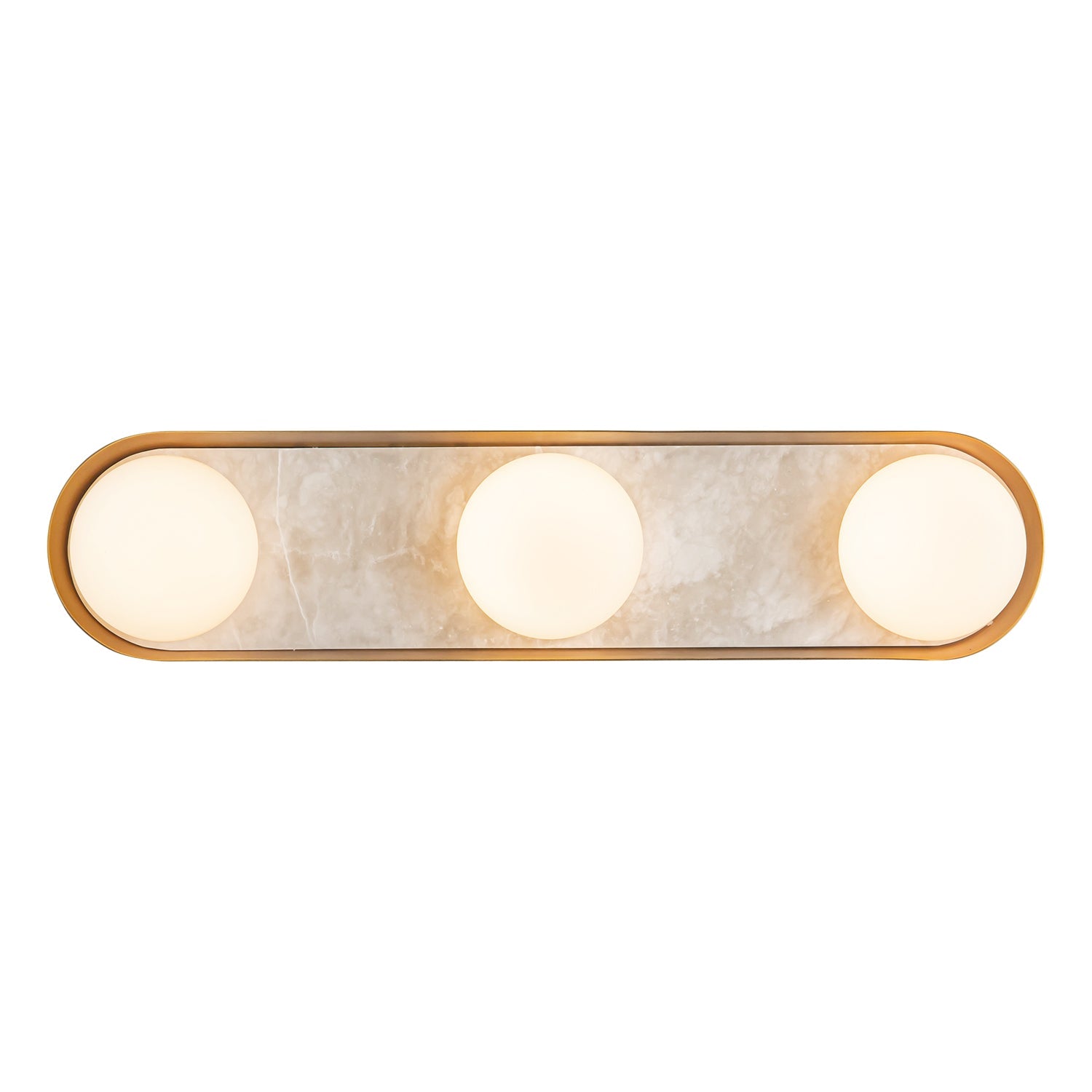 Alonso 23-in Wall/Vanity Light — Vintage Brass