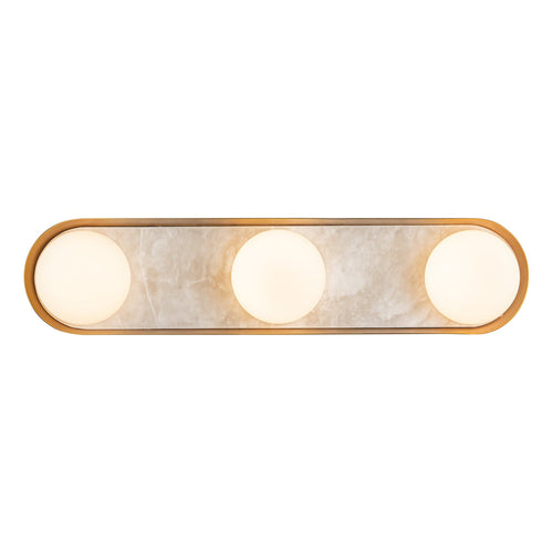 Alonso 23-in Wall/Vanity Light — Vintage Brass
