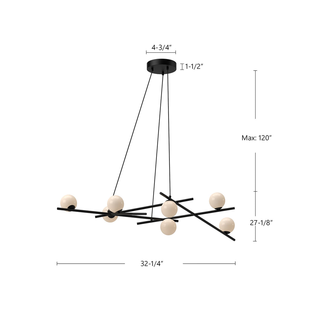 Amara 54-in Chandelier
