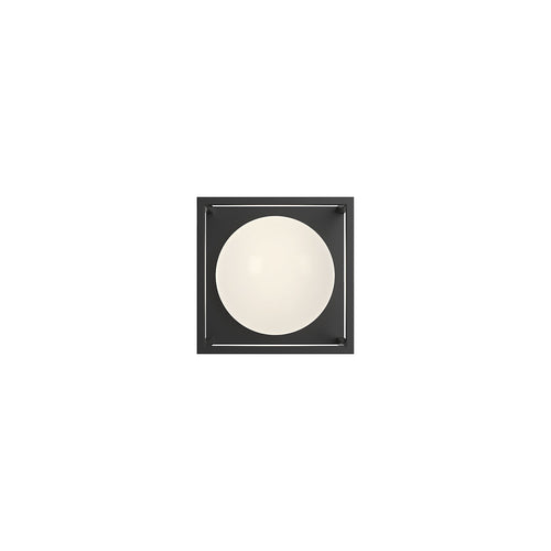 Amelia 6-in Exterior Wall Sconce — Black