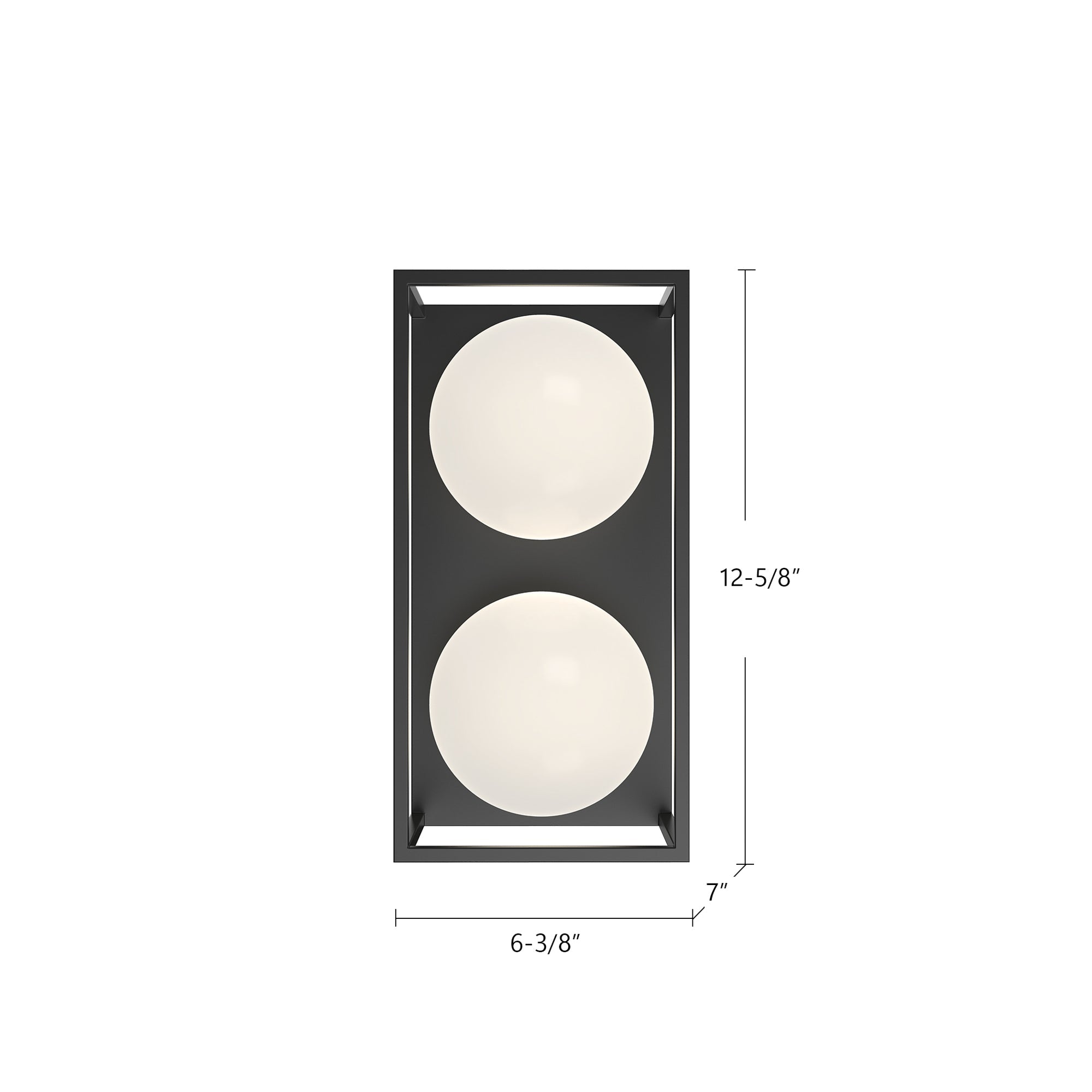 Amelia 13-in Exterior Wall Sconce