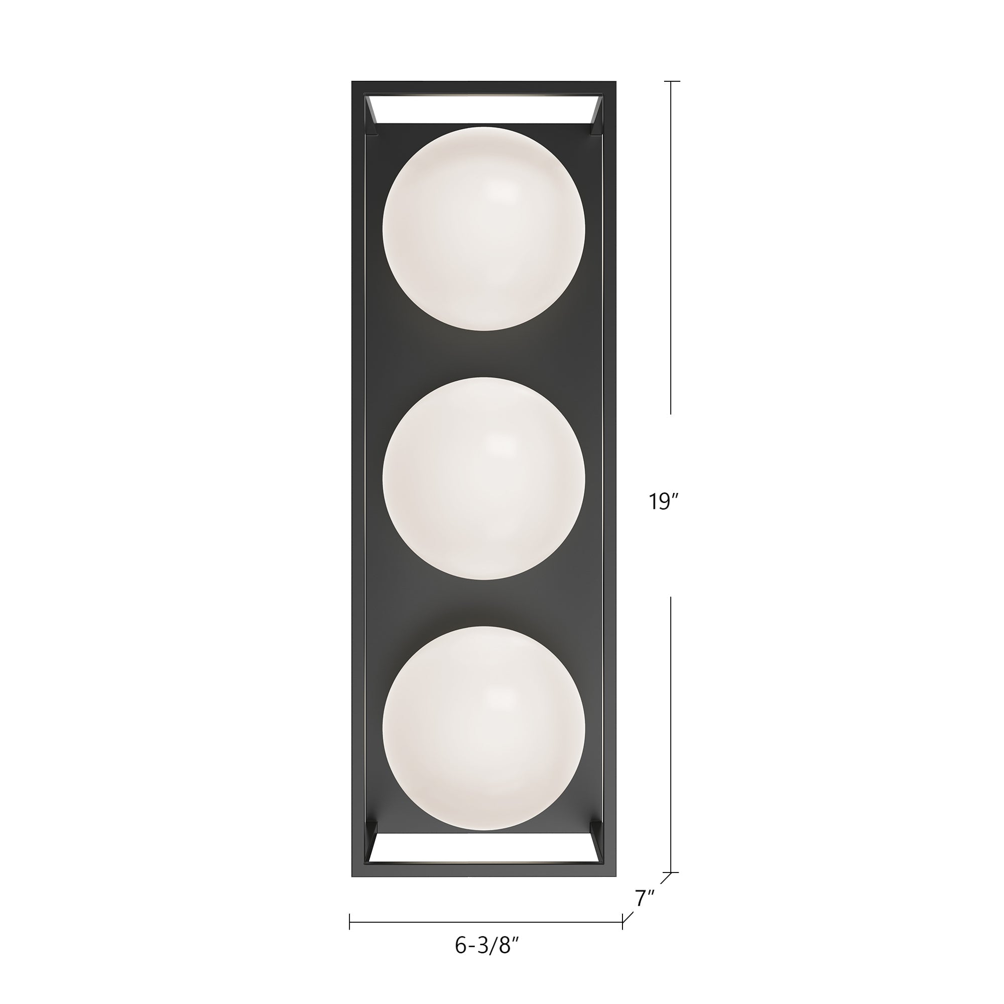 Amelia 19-in Exterior Wall Sconce