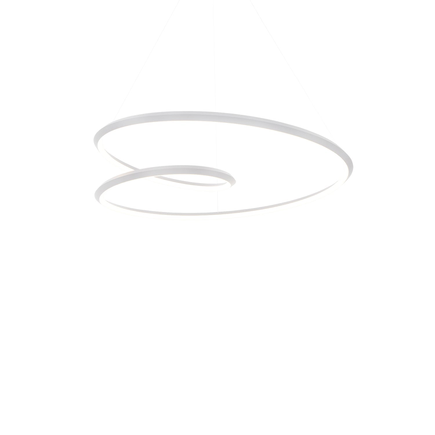 Ampersand 32-in Pendant — White [Universal Voltage]