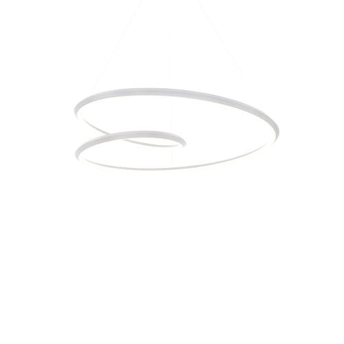 Ampersand 32-in Pendant — White [Universal Voltage]