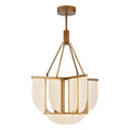 Anders 24-in Chandelier — Vintage Brass